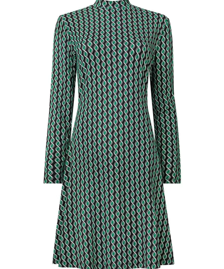 Fashion Joe Browns Gorgeous Geo Jersey Dress Green