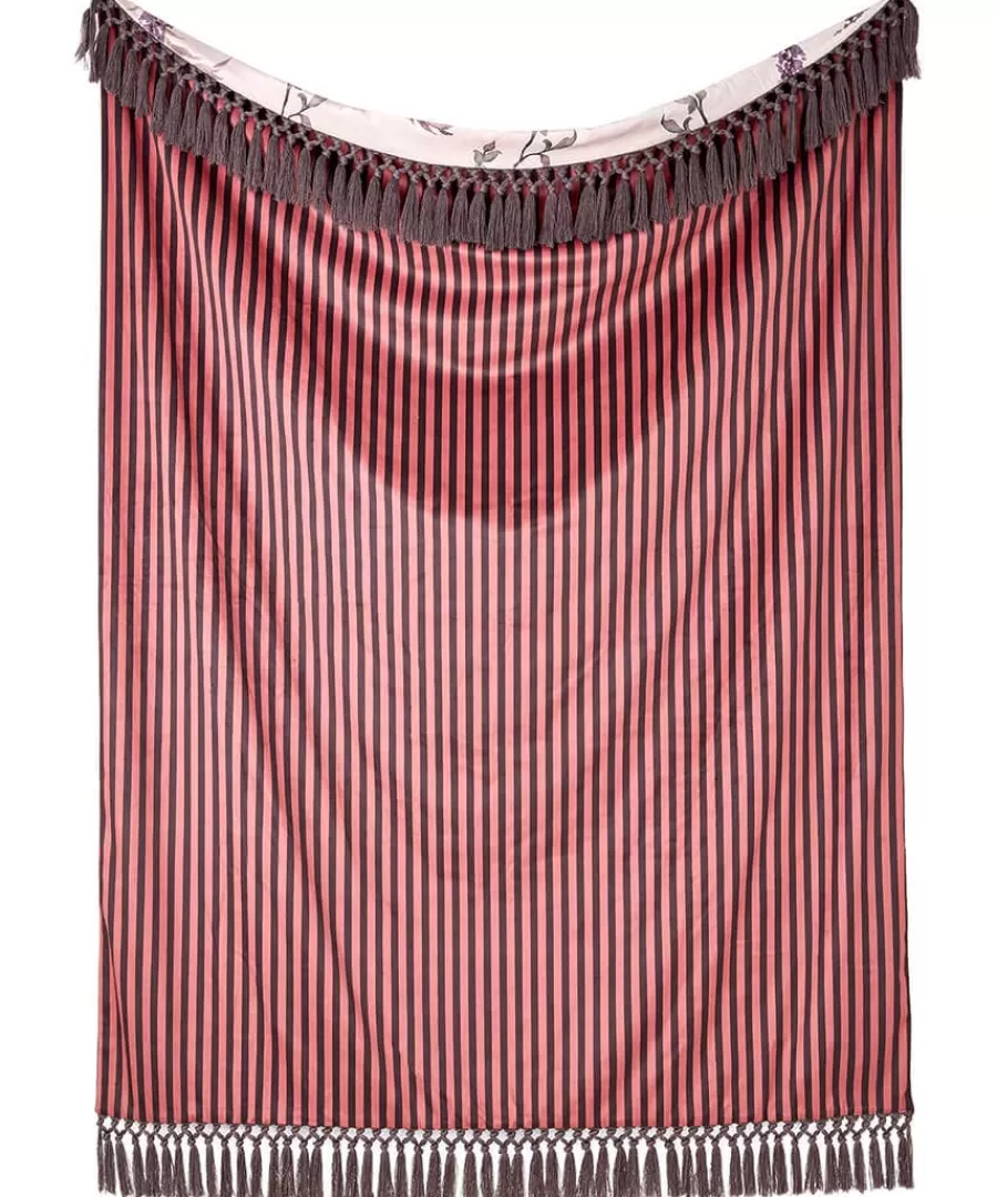 Clearance Joe Browns Harmonious Herons Reversible Throw Charcoal