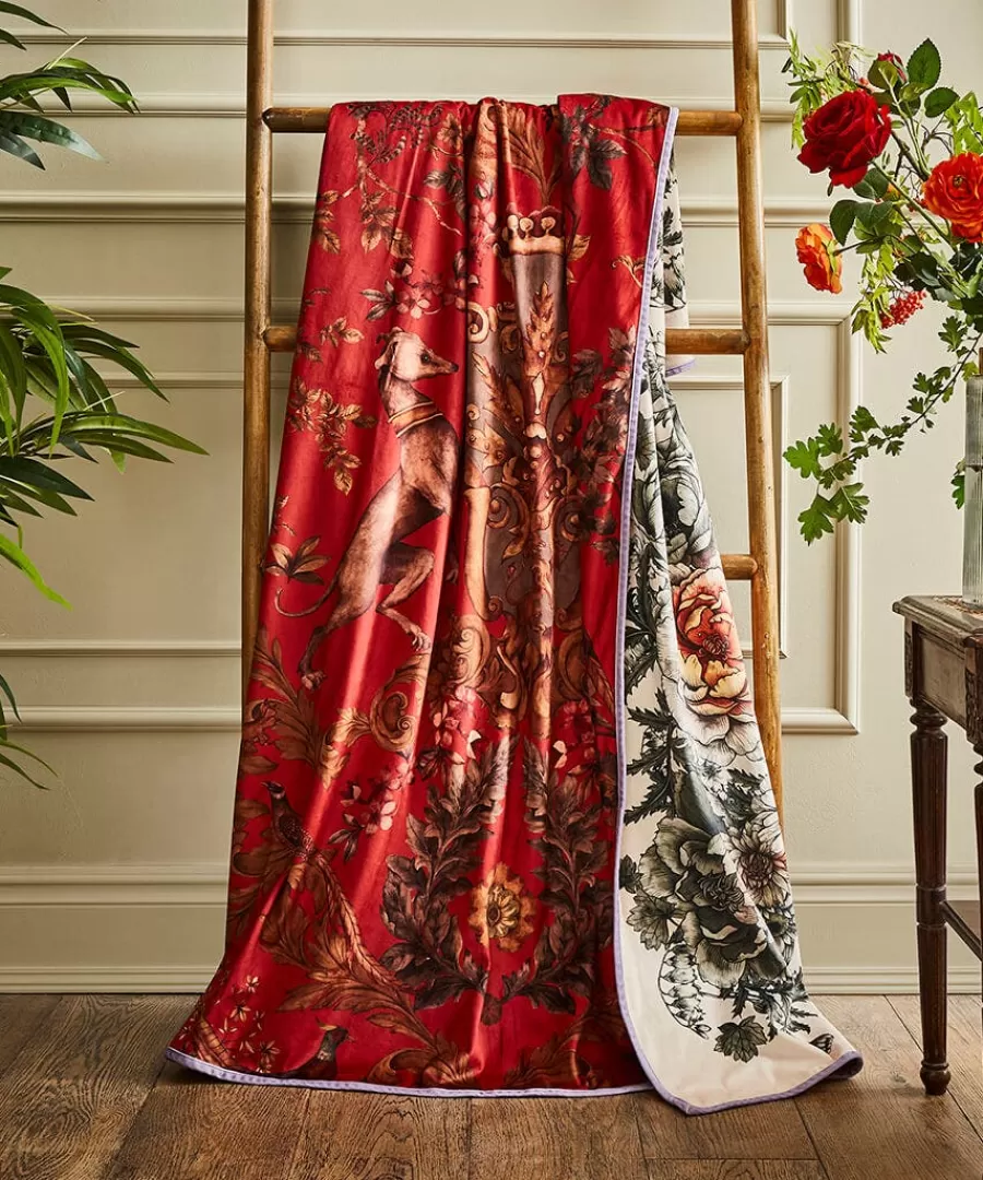 Best Joe Browns Highland Botanicals Reversible Throw Cream
