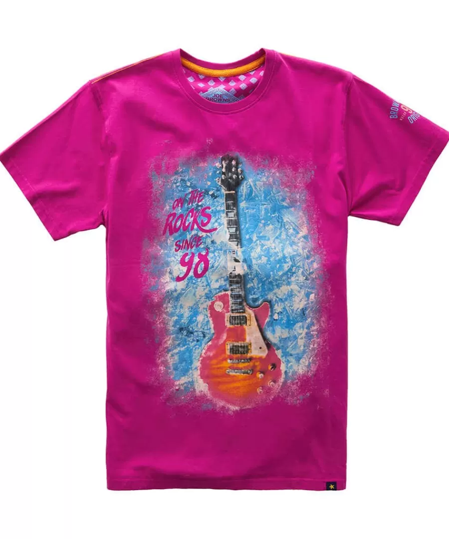 Online Joe Browns Ice Guitar Tee Pink