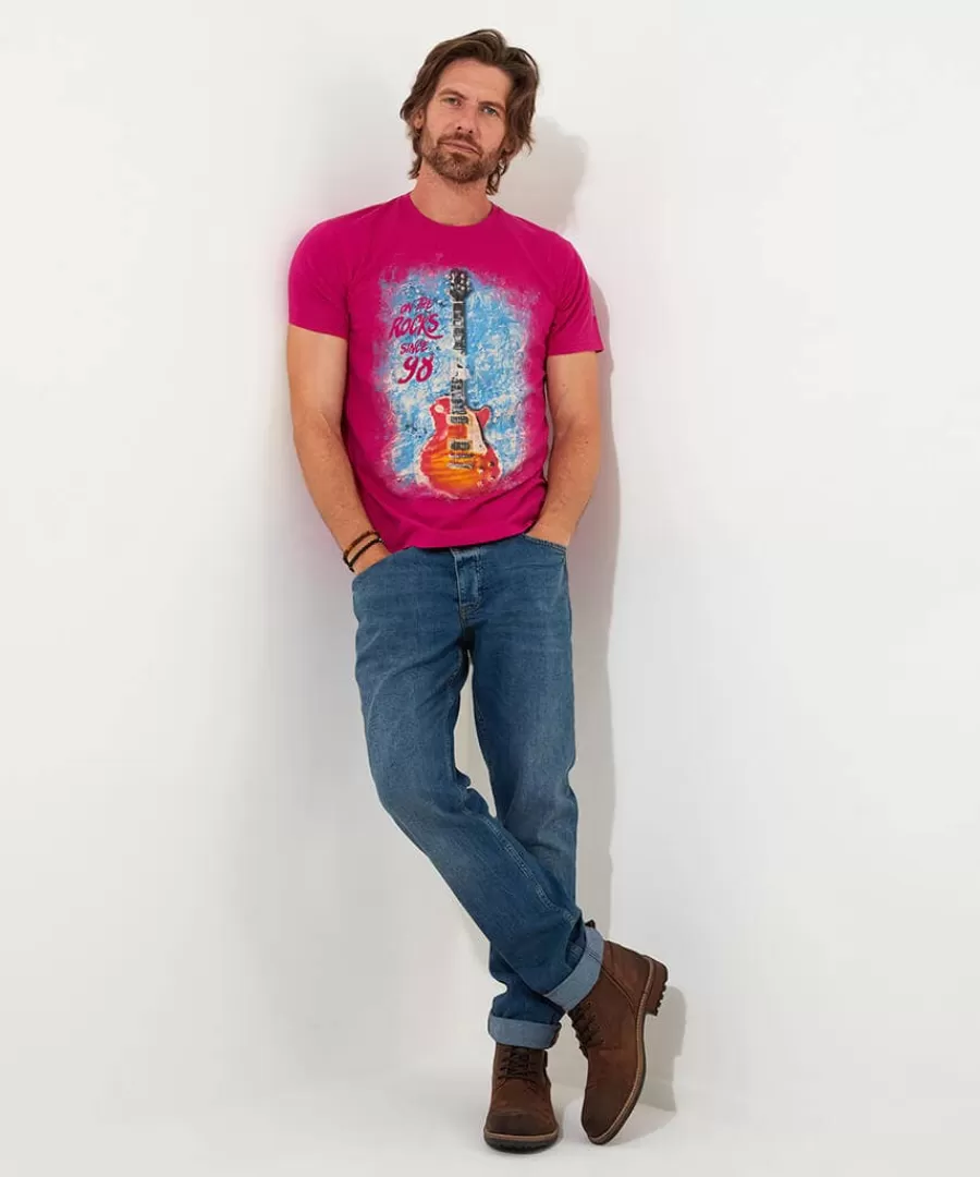 Online Joe Browns Ice Guitar Tee Pink
