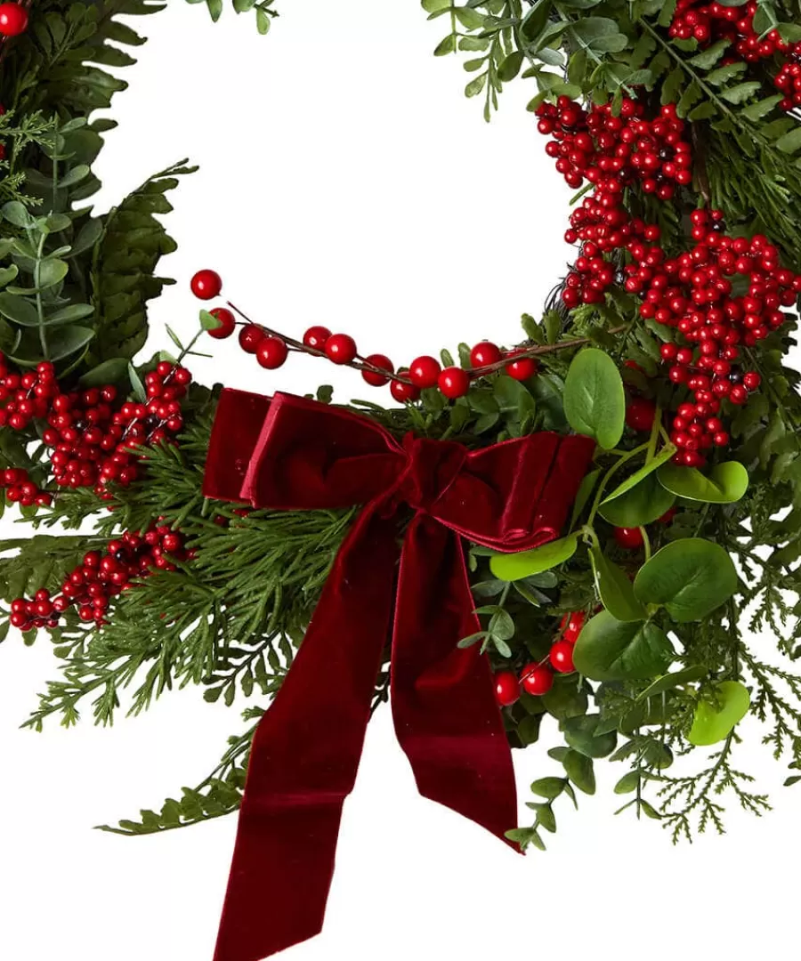Shop Joe Browns It's A Wonderful Wreath Red