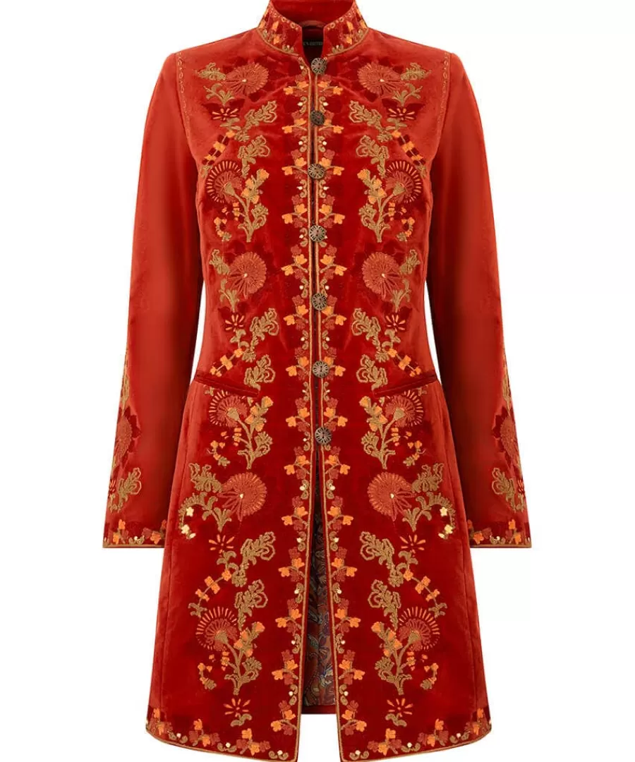 Discount Joe Browns Jaipur Dreams Boutique Coat Burnt Orange