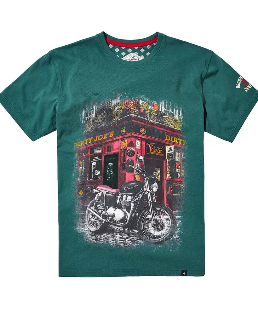 Shop Joe Browns Joe's Bar Tee Green