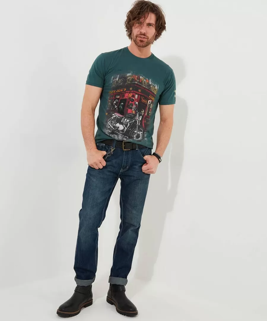 Shop Joe Browns Joe's Bar Tee Green