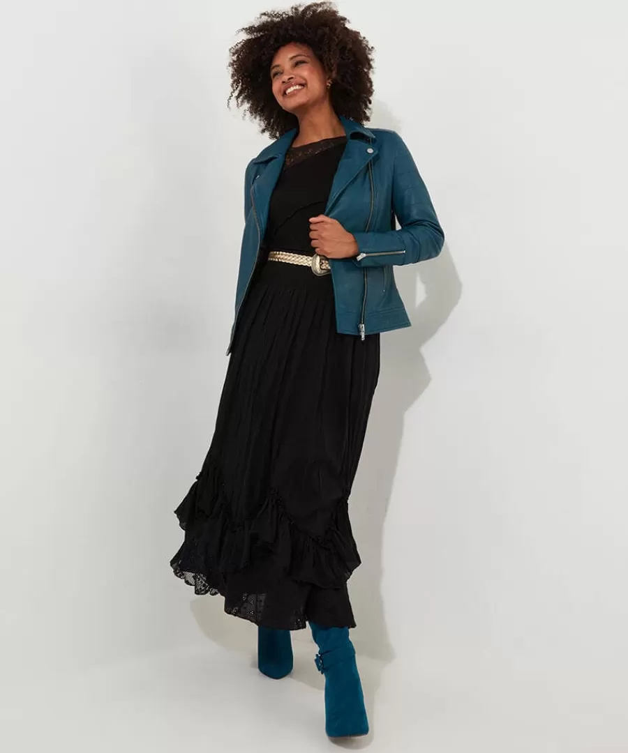 Sale Joe Browns Joe's Cutabout Skirt Black / Teal