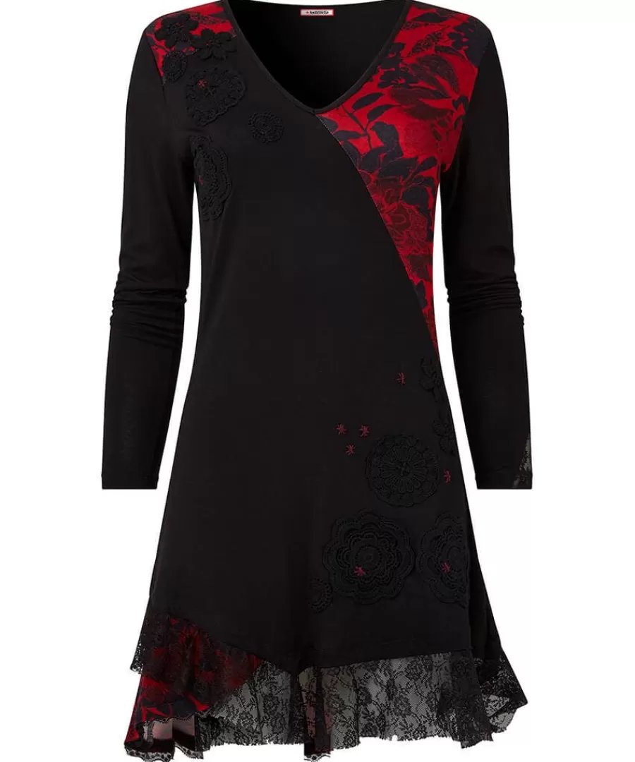 Cheap Joe Browns Joe's Favourite Cutabout Jersey Tunic Black