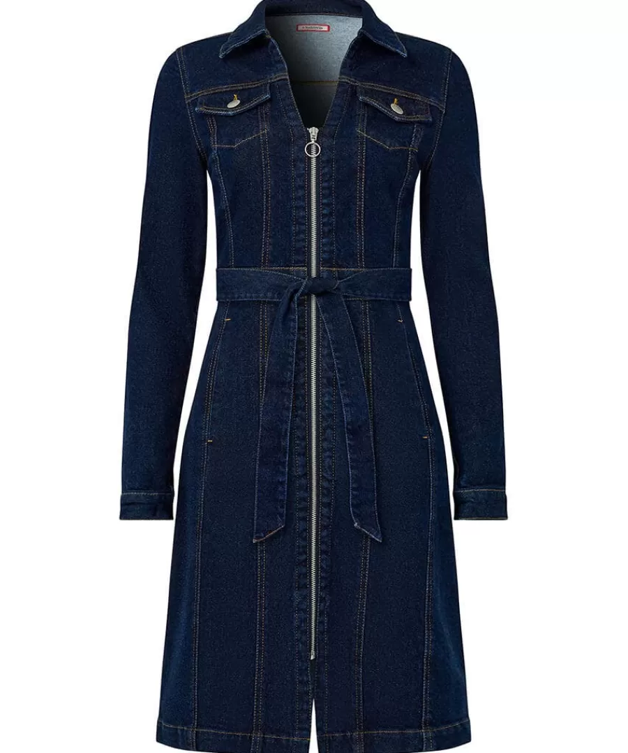 New Joe Browns Joe's Favourite Denim Dress Blue