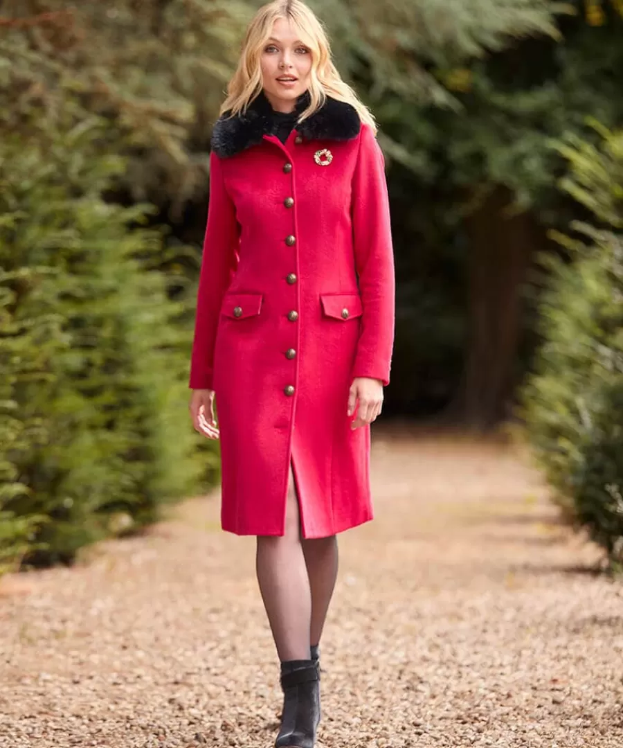Cheap Joe Browns Joe's Statement Coat Red