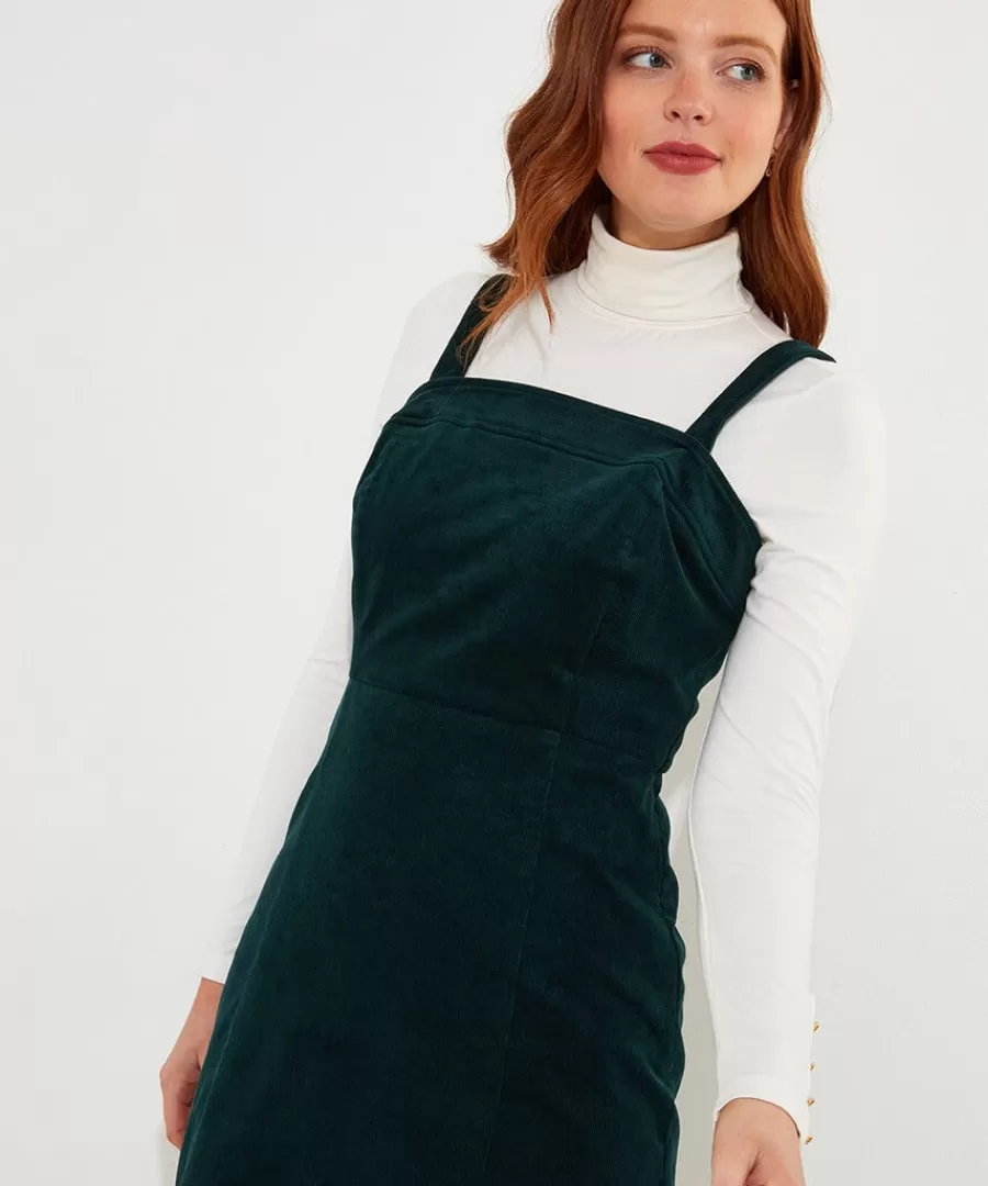 Cheap Joe Browns Jonie Cord Pinafore Green