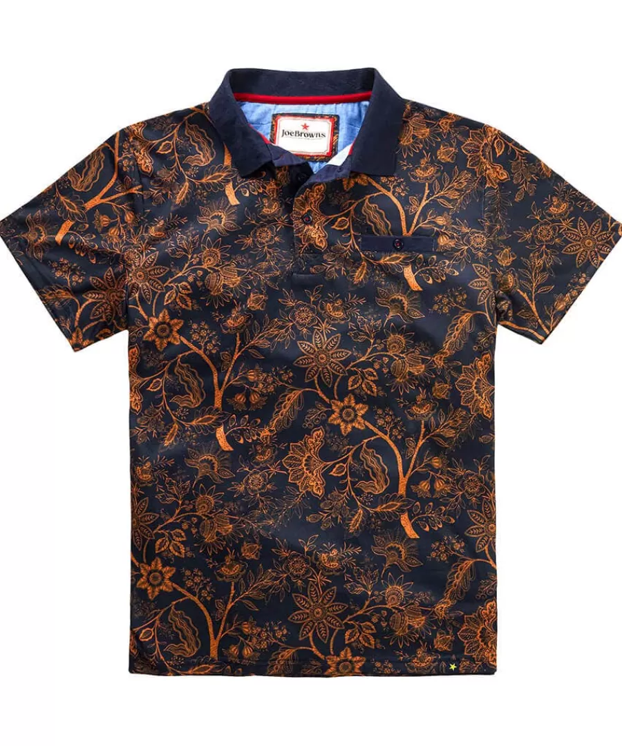 Outlet Joe Browns Keeping It Cool Polo Shirt Blue