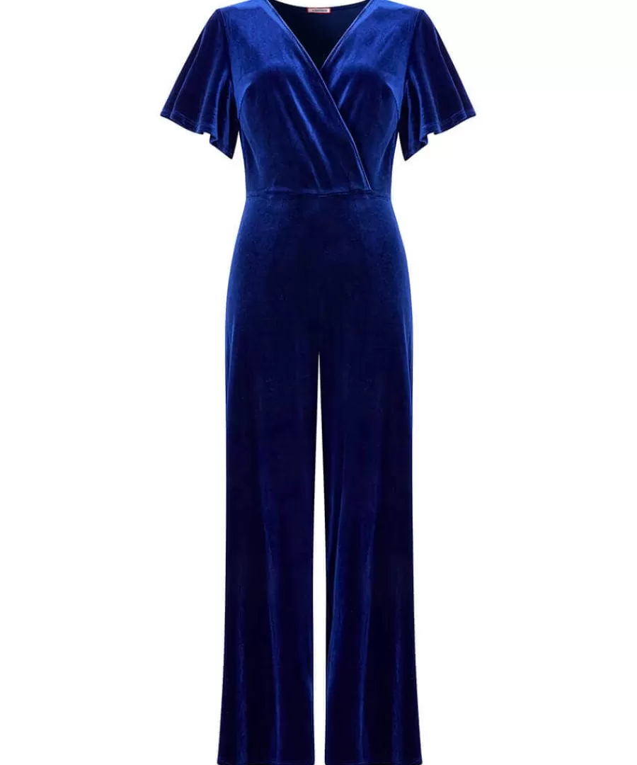 Best Joe Browns Lillian Velour Jumpsuit Midnight
