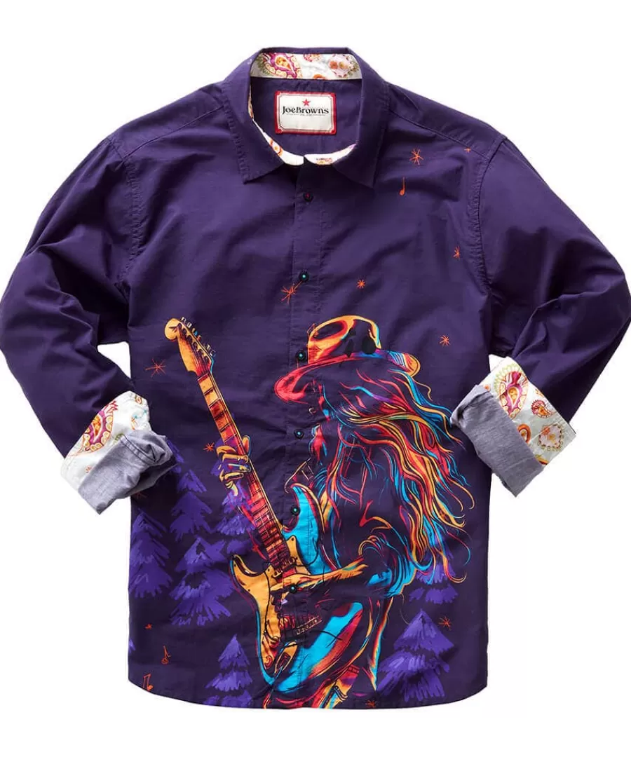 Hot Joe Browns Live Sounds Shirt Purple