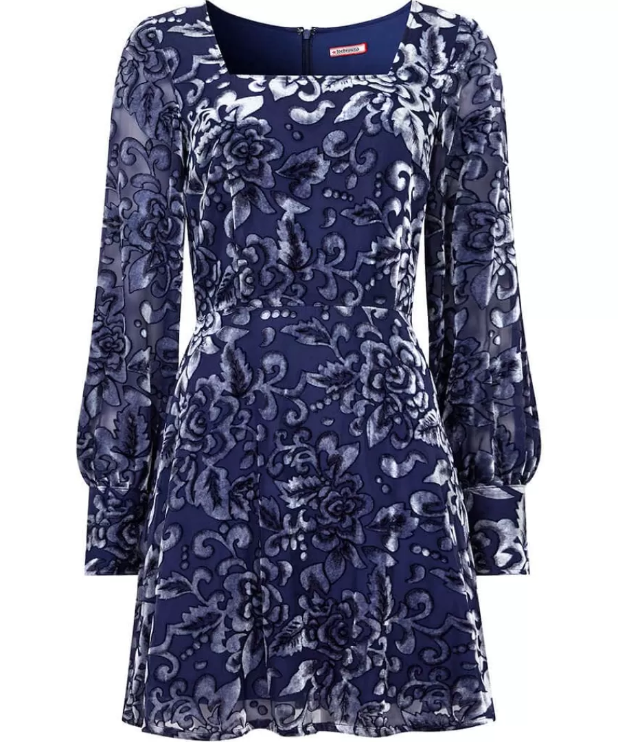 Flash Sale Joe Browns Lucy Devore Tunic Dress Blue