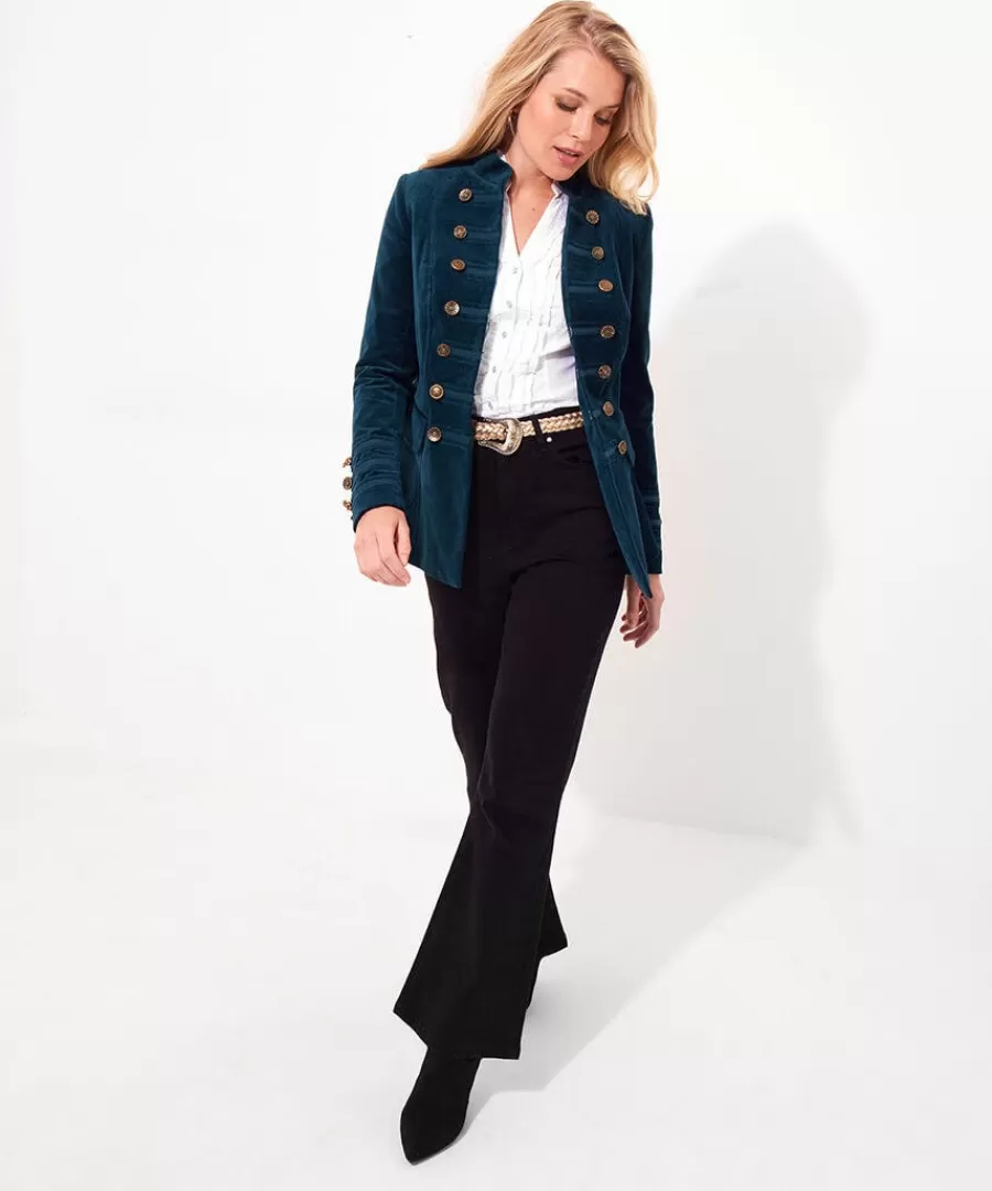 Store Joe Browns Marley Military Jacket Teal