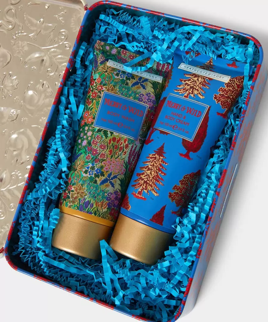 New Joe Browns Merry And Wild Body Set In Tin Multi