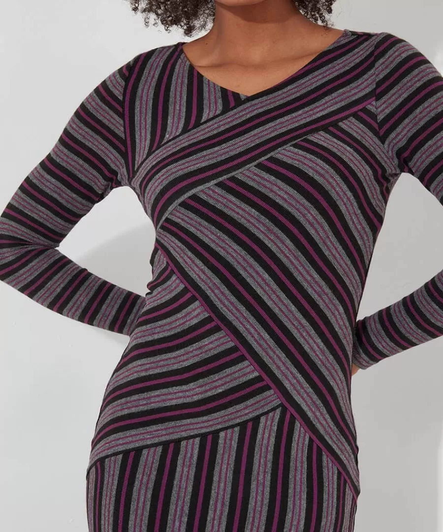 Fashion Joe Browns Mix It Up Cut About Jersey Dress Grey