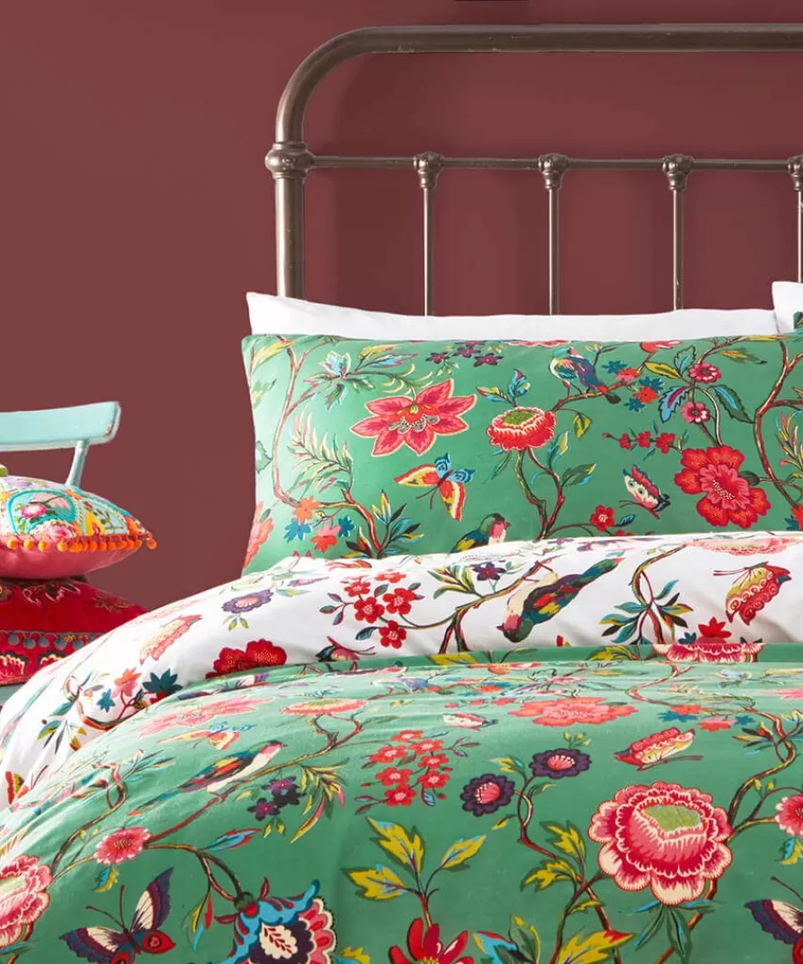 Online Joe Browns Nature's Serenade Reversible Duvet Set Green