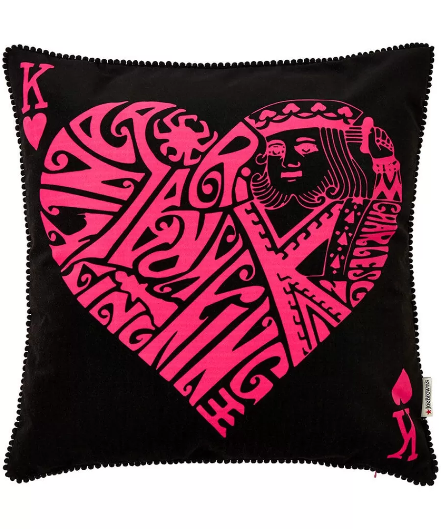 Best Joe Browns Nothing To Lose Reversible Cushion Pink