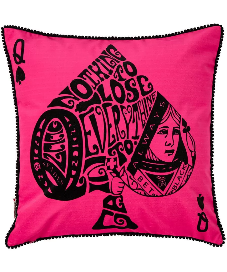 Best Joe Browns Nothing To Lose Reversible Cushion Pink