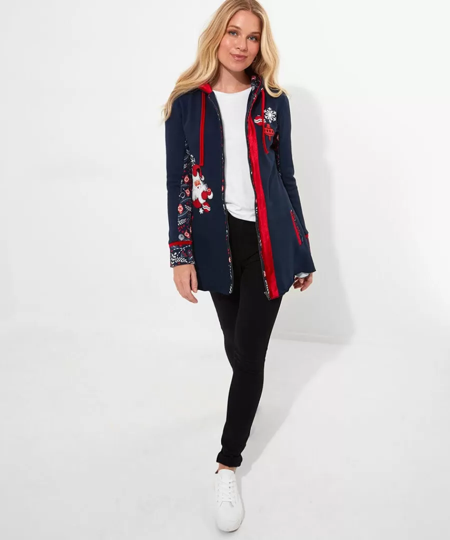 Best Joe Browns Novelty Zip Sweat Navy