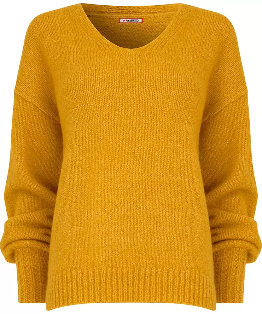 Best Sale Joe Browns Oh So Cosy Jumper Ochre / Teal / Pink