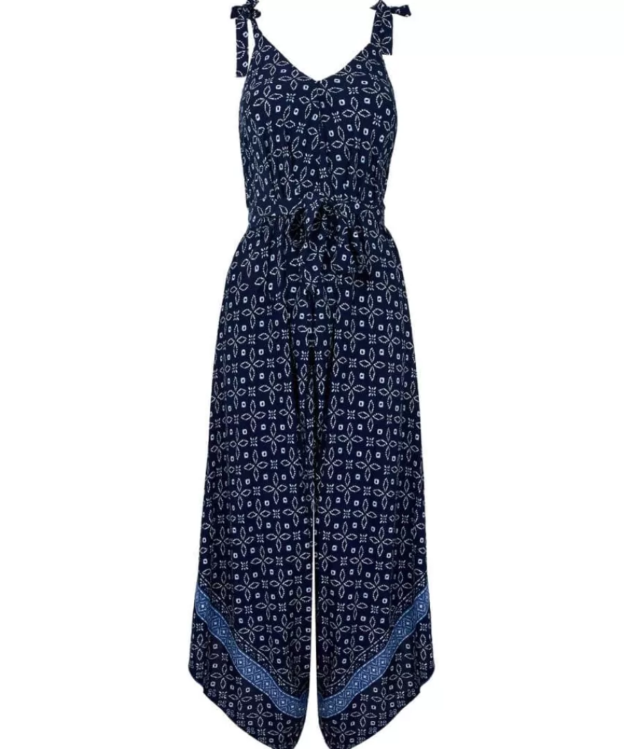 Fashion Joe Browns On The Beach Oversized Jumpsuit Navy