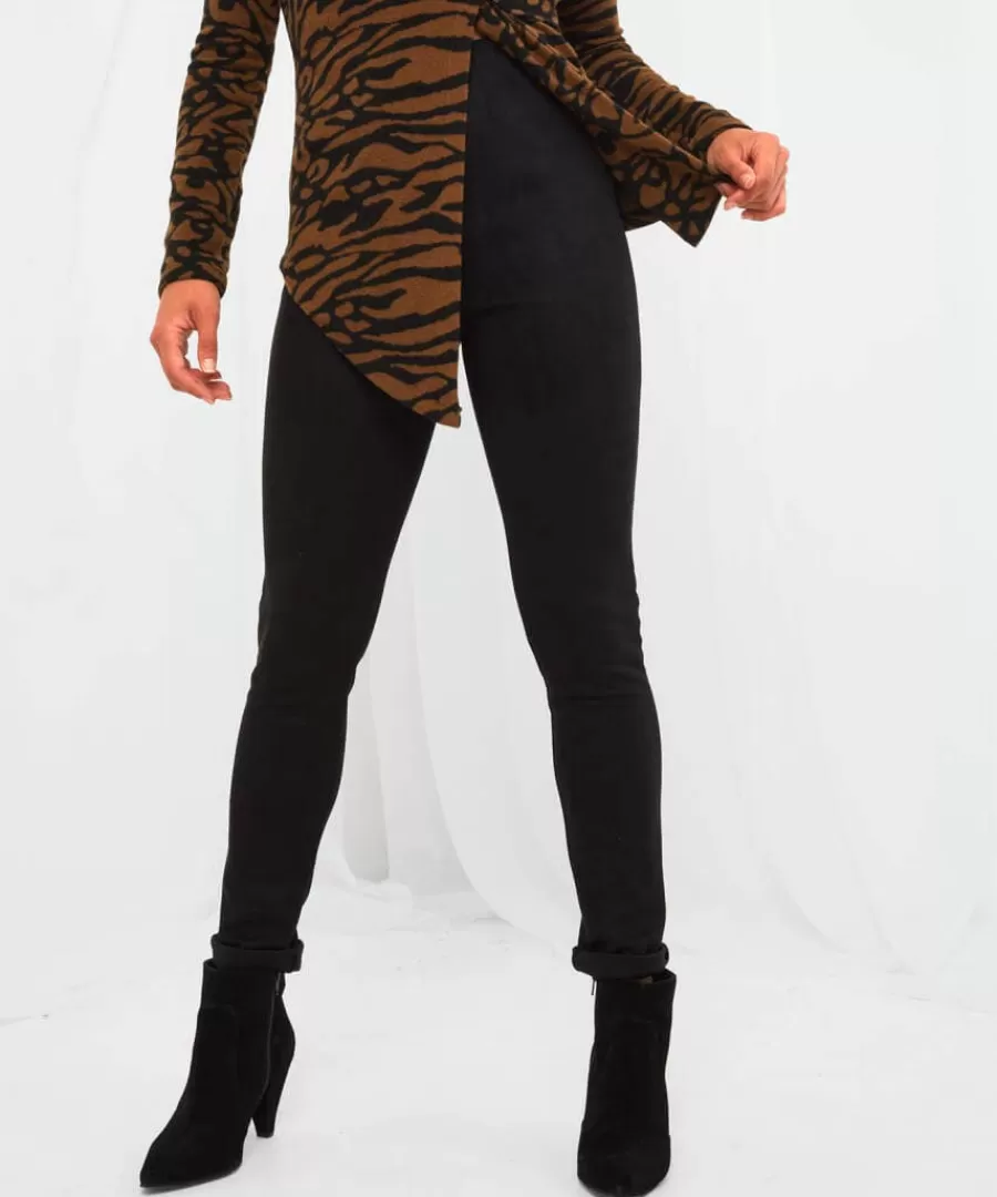 Outlet Joe Browns Our Favourite Suedette Leggings Black