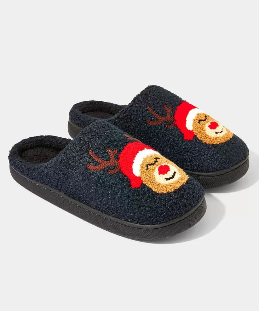 Cheap Joe Browns Pack Of 2 His And Hers Slippers Multi