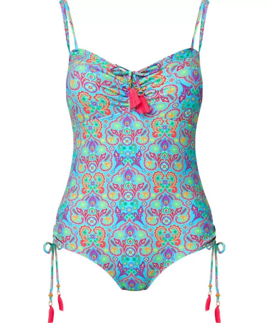 Flash Sale Joe Browns Paradise Cove Swimsuit Blue Multi