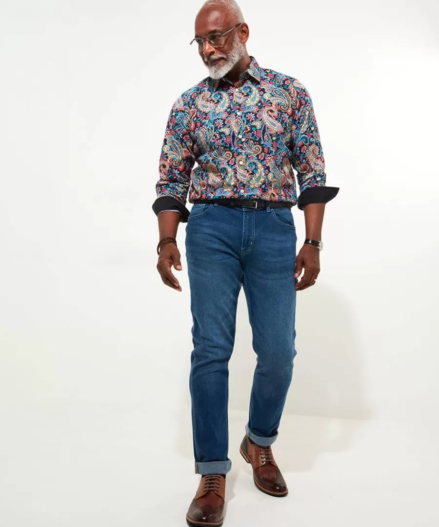 Clearance Joe Browns Party Paisley Shirt Multi