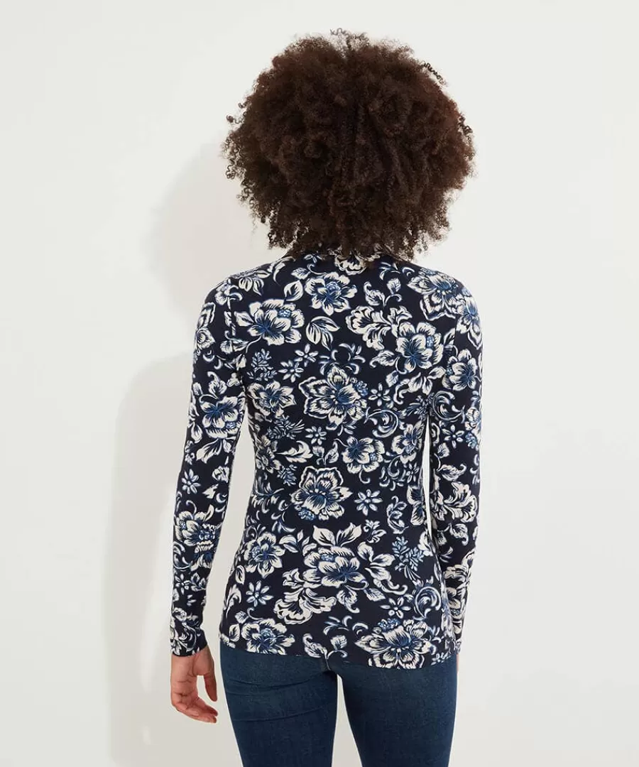 Shop Joe Browns Patsy Jersey Twist Front Top Navy