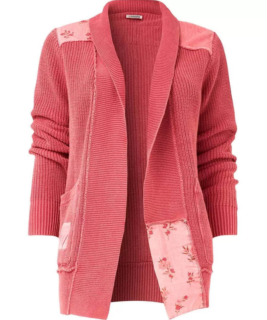 Clearance Joe Browns Perfect Patchwork Cardigan Pink