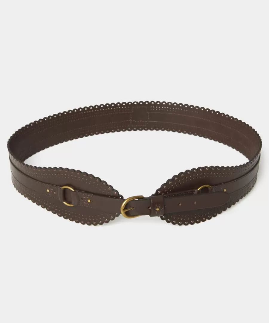 Clearance Joe Browns Perfection Premium Leather Waist Belt Brown / Tan / Black