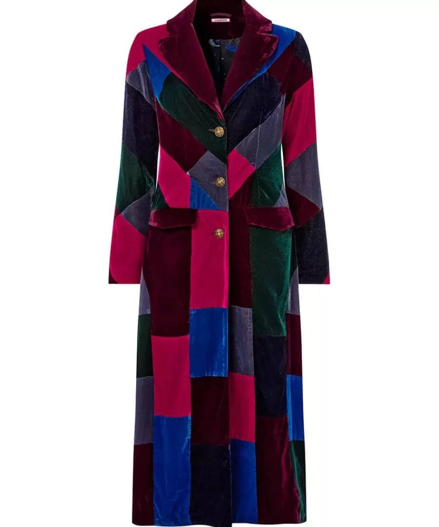 New Joe Browns Perfectly Patchwork Coat Multi