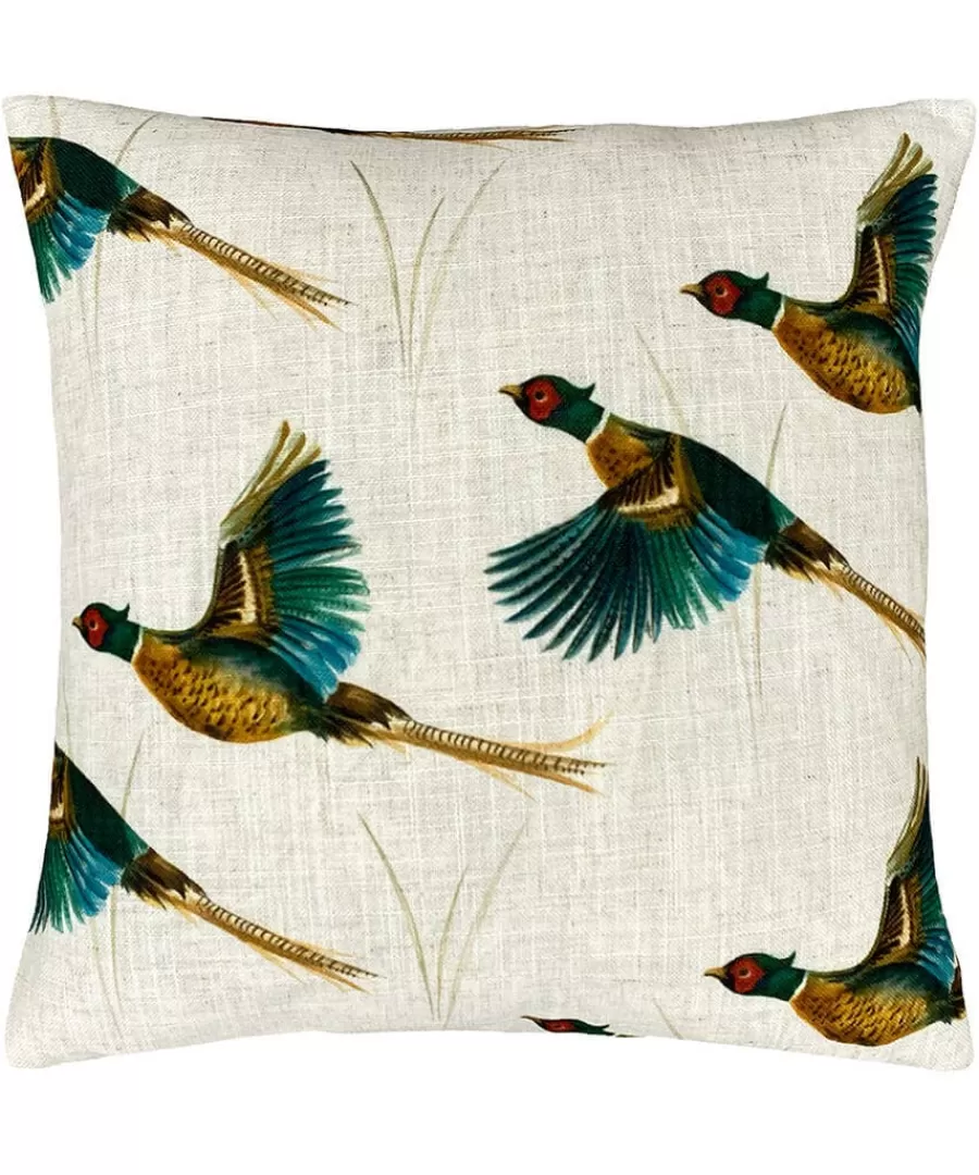Shop Joe Browns Pheasants In Flight Cushion Cream