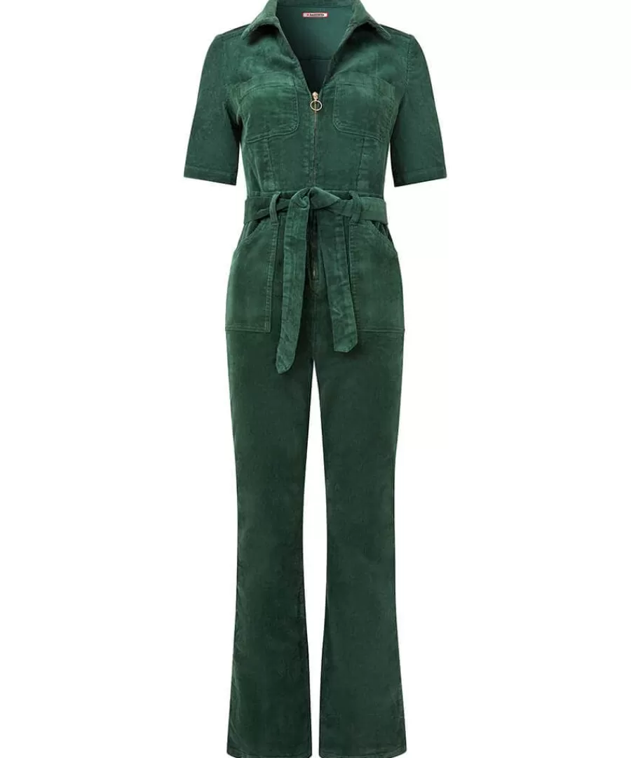 Cheap Joe Browns Pixie Cord Jumpsuit Green