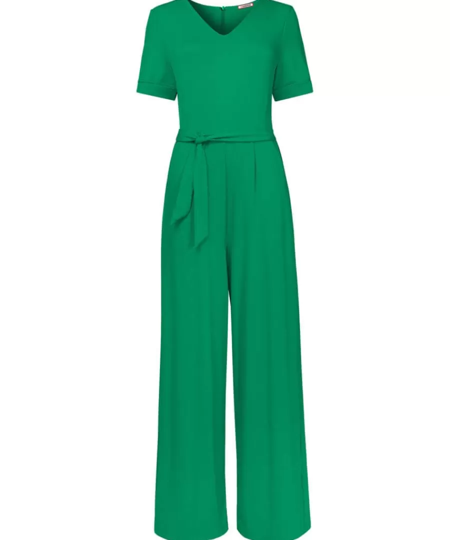 Outlet Joe Browns Polly Jersey Jumpsuit Green / Black
