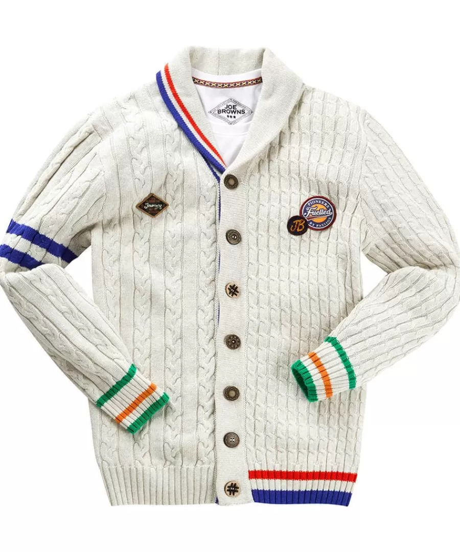 Outlet Joe Browns Preppy Cardigan Cream