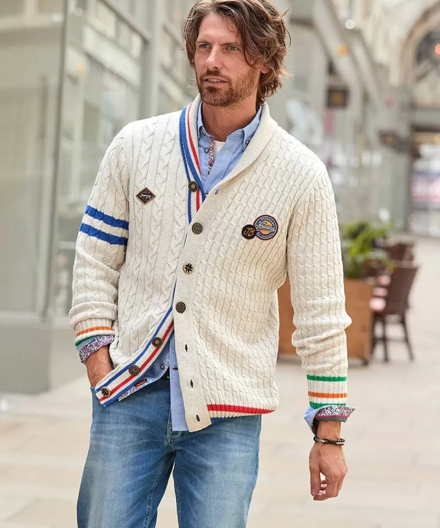 Outlet Joe Browns Preppy Cardigan Cream