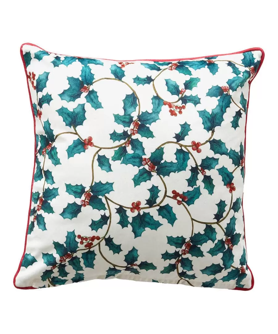 Cheap Joe Browns Remarkable Wreath Christmas Cushion Green