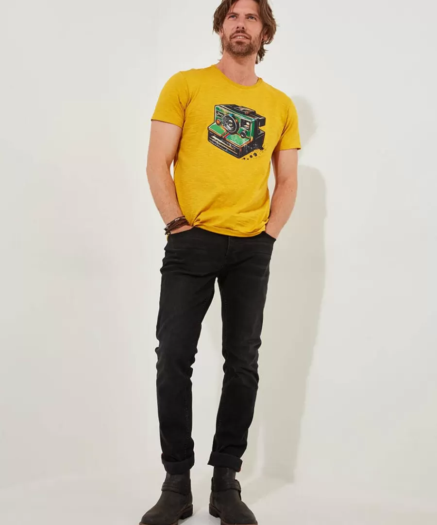 Flash Sale Joe Browns Retro Camera Tee Yellow