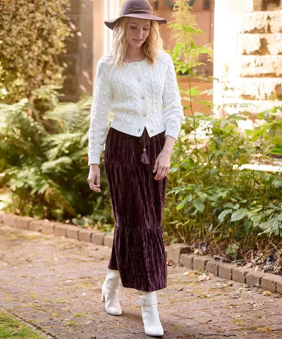 Clearance Joe Browns Robyn Embellished Multi-Way Knit Cream