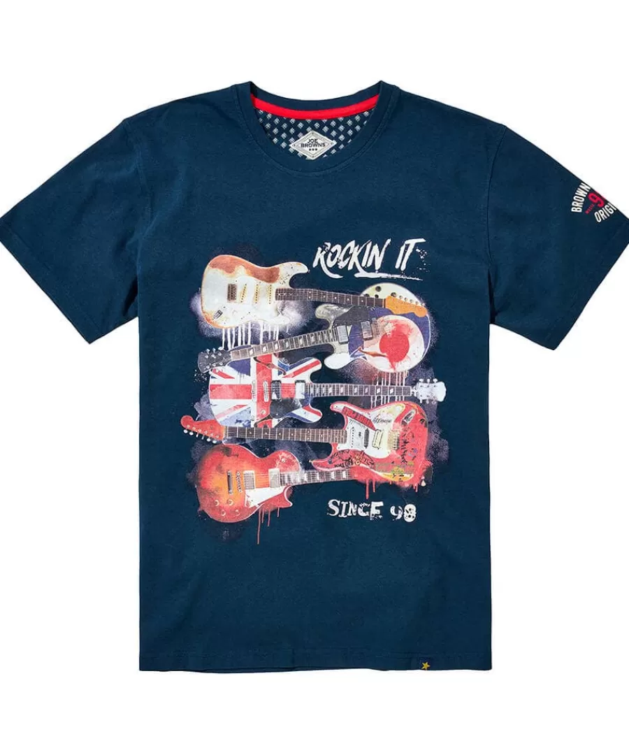 Best Joe Browns Rocking It Tee Blue