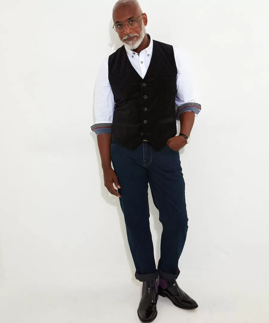 Discount Joe Browns Rockstar Waistcoat Black