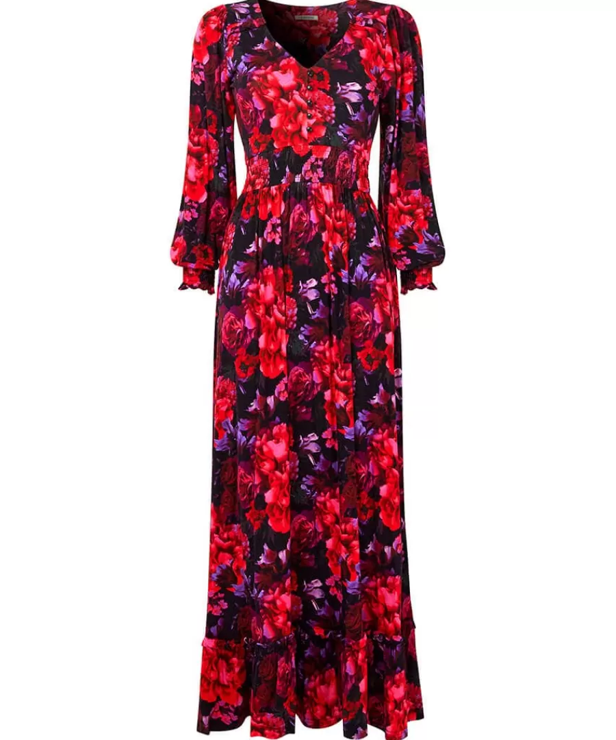 Store Joe Browns Romantic Florals Jersey Dress Red