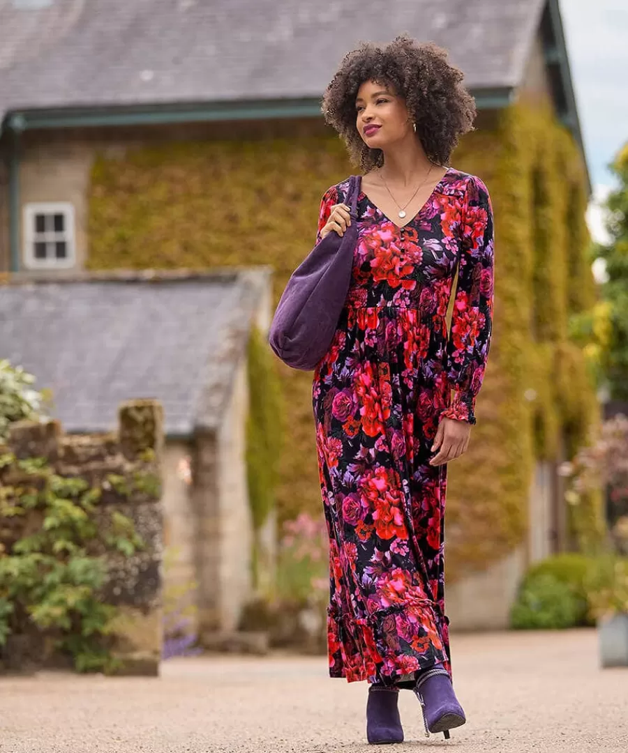 Store Joe Browns Romantic Florals Jersey Dress Red
