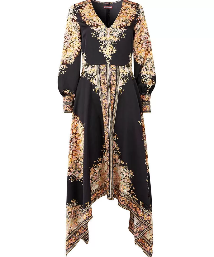 Cheap Joe Browns Savannah Scarf Print Dress Black