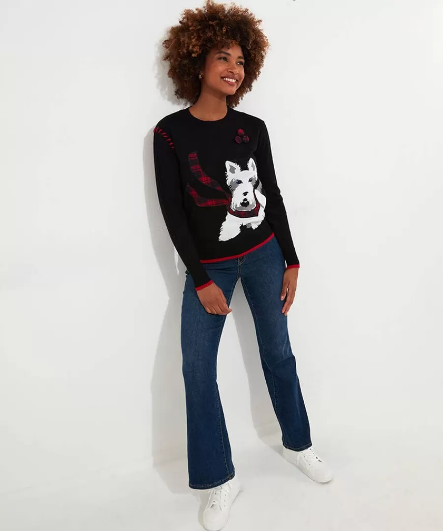 Outlet Joe Browns Scottie Jumper Black