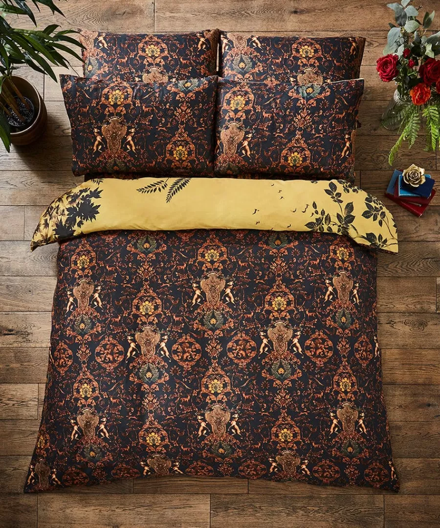 Sale Joe Browns Secret Forest Reversible Duvet Set Black